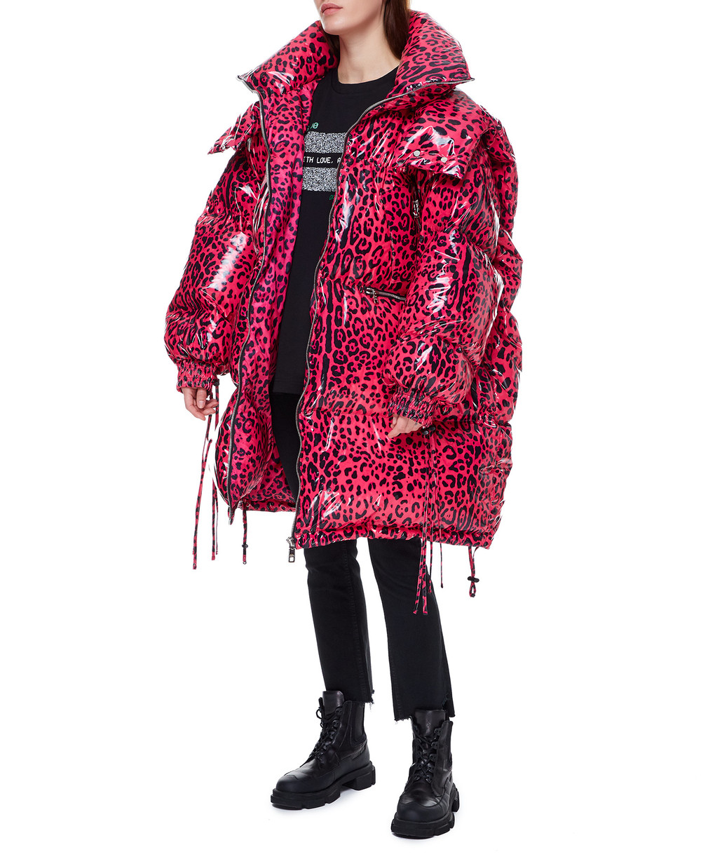 Пуховик Dolce&Gabbana F9L94T-FSRNH, красный цвет • Купить в интернет-магазине Kameron