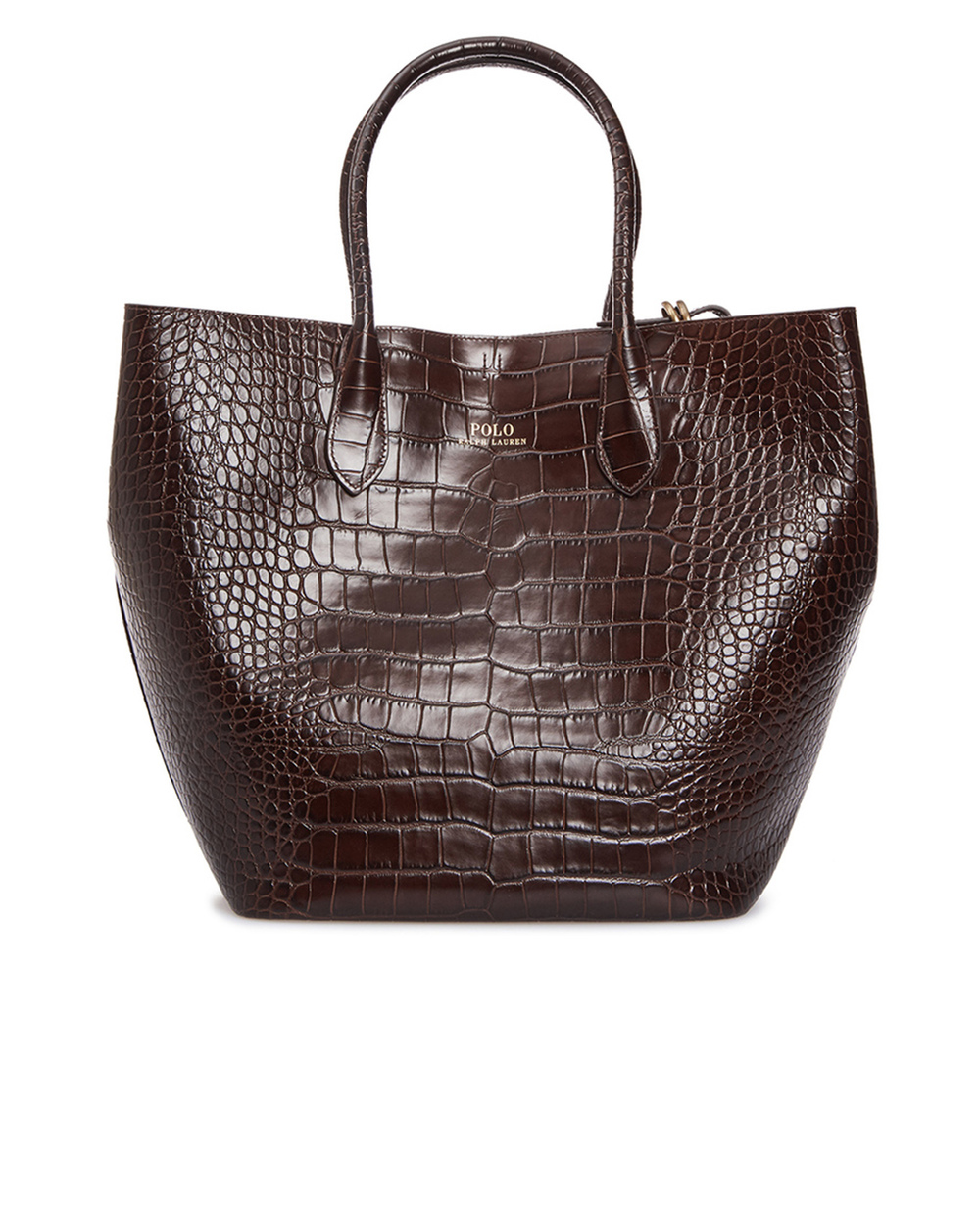 Кожаная сумка Polo Ralph Lauren 428751506002, коричневый цвет • Купить в интернет-магазине Kameron