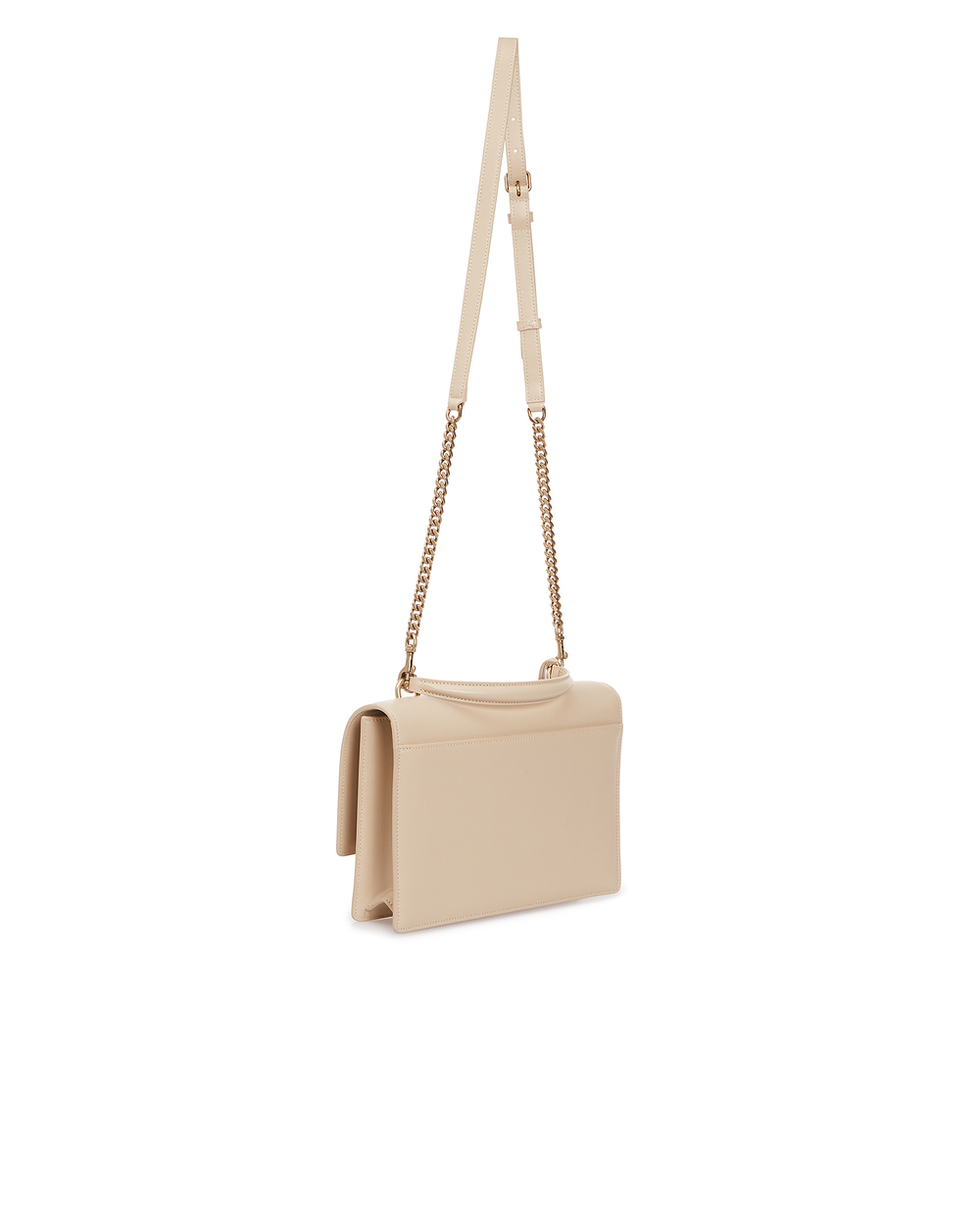 Шкіряна сумка Saint Laurent 634723-D420W-, бежевий колір • Купити в інтернет-магазині Kameron