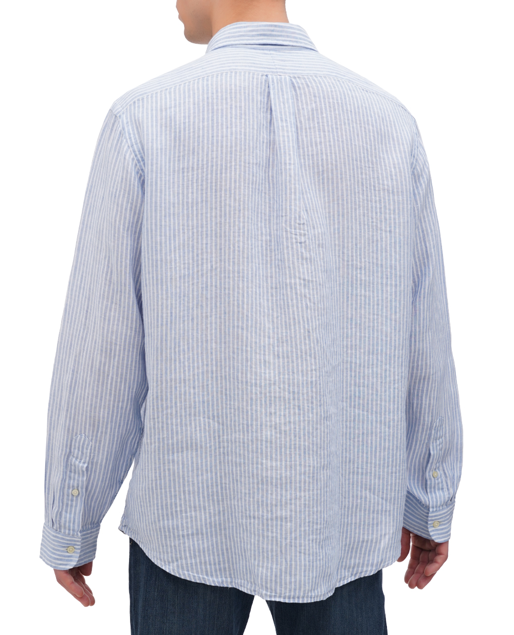 Льняная рубашка Polo Ralph Lauren 710740807001, белый цвет • Купить в интернет-магазине Kameron