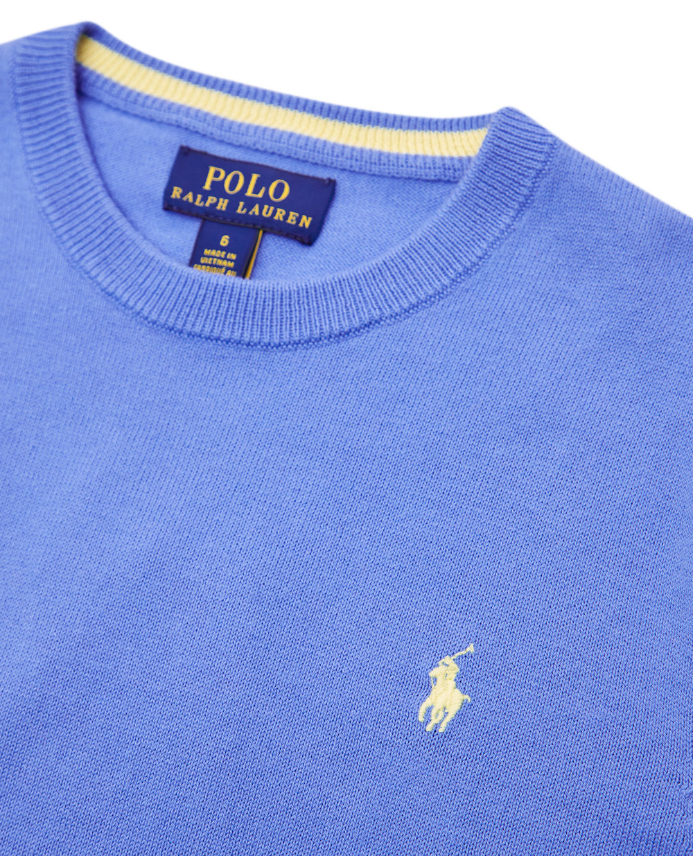 Дитячий джемпер Polo Ralph Lauren Kids 321799887037, блакитний колір • Купити в інтернет-магазині Kameron