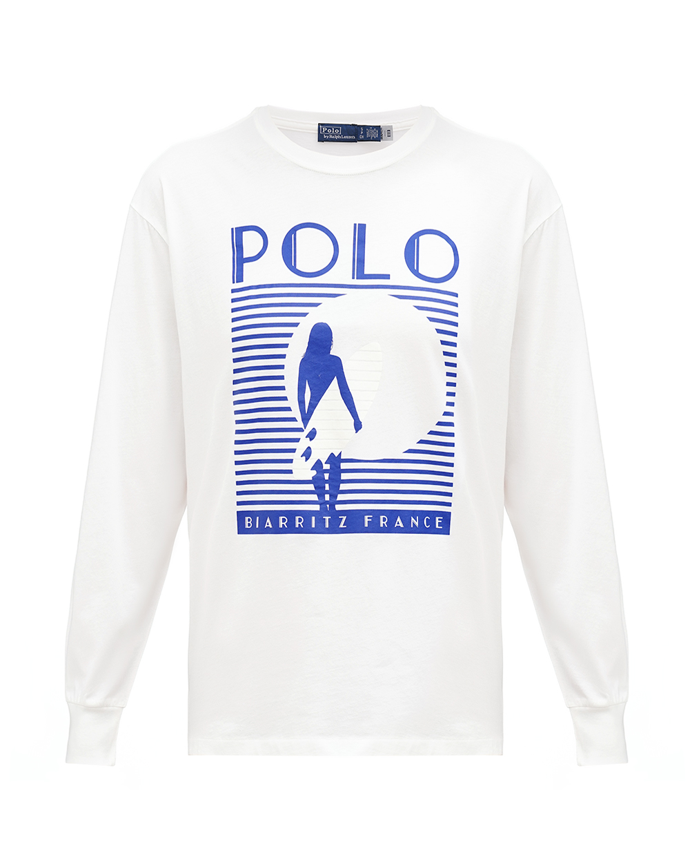 Лонгслів Polo Ralph Lauren 211924210001, білий колір • Купити в інтернет-магазині Kameron