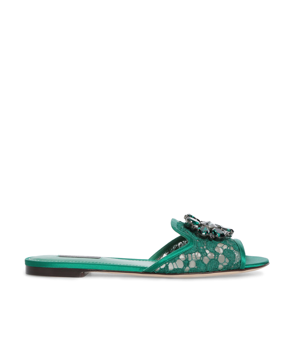 Мюлі Lase Dolce&Gabbana CQ0023-AL198, зелений колір • Купити в інтернет-магазині Kameron
