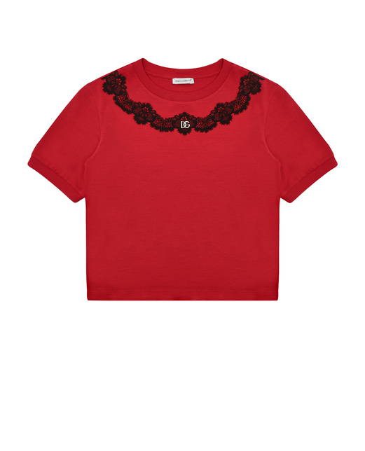Dolce&Gabbana Дитяча футболка - Артикул: L5JTKY-G7I4N-B
