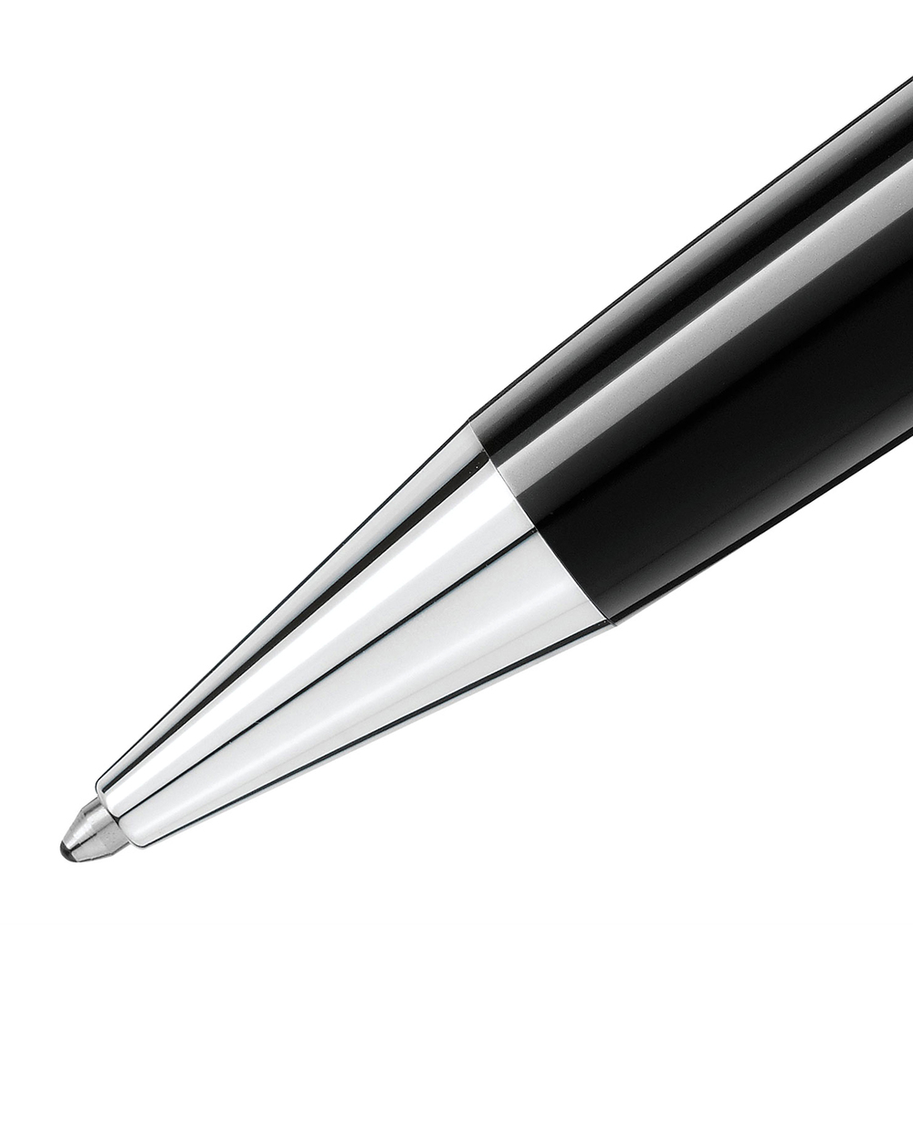Шариковая ручка Meisterstück LeGrand с платиновым напылением Montblanc 7569, черный цвет • Купить в интернет-магазине Kameron