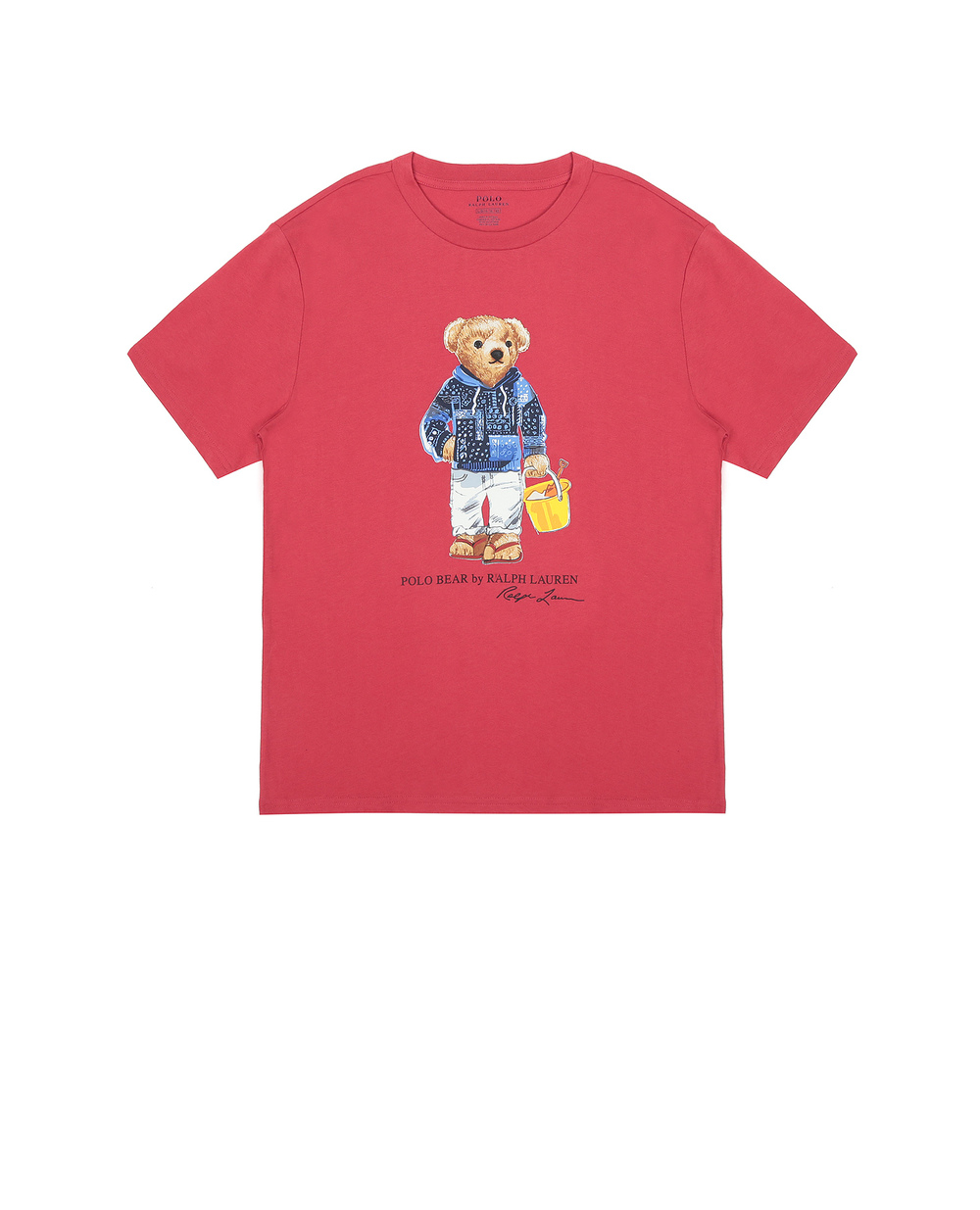 Футболка Polo Ralph Lauren Kids 323777150002, красный колір • Купити в інтернет-магазині Kameron