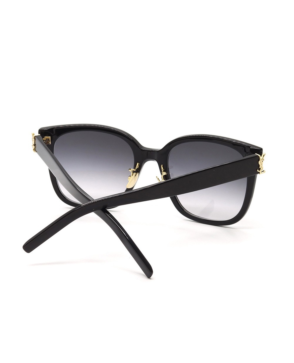 Солнцезащитные очки Saint Laurent SL M105/F-002, черный цвет • Купить в интернет-магазине Kameron