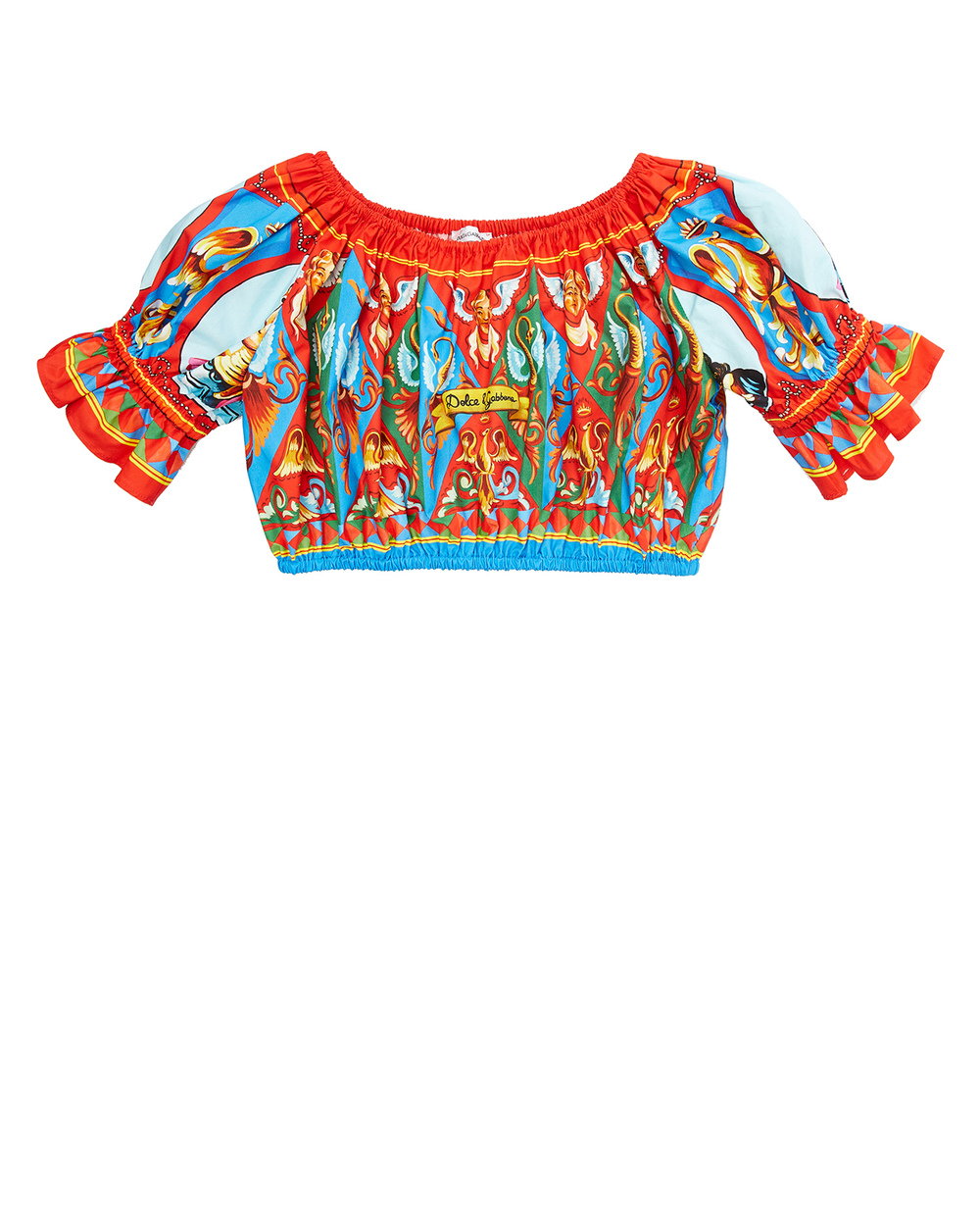Топ Dolce&Gabbana Kids L54S51-G7VJA-S-, разноцветный цвет • Купить в интернет-магазине Kameron