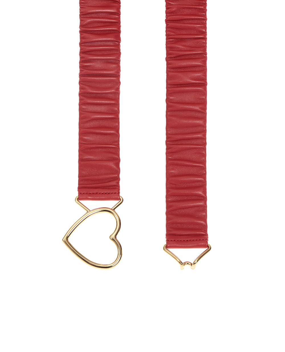 Кожаный ремень Dolce&Gabbana BE1304-AH932, красный цвет • Купить в интернет-магазине Kameron