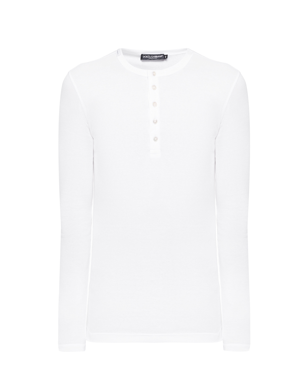 Лонгслив Dolce&Gabbana G8LA8T-FU7AV, белый цвет • Купить в интернет-магазине Kameron
