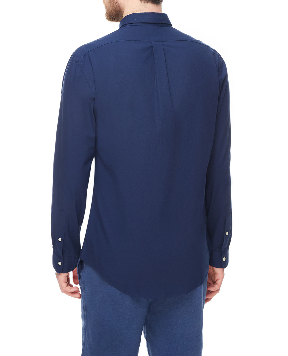Сорочка Polo Ralph Lauren 710832480001, темно синій колір • Купити в інтернет-магазині Kameron