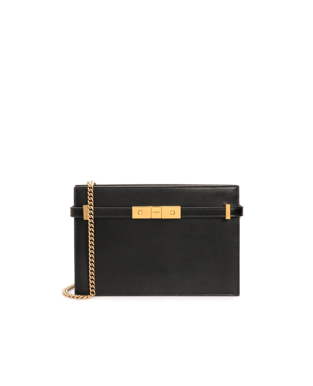 Кожаная сумка New Manhattan Saint Laurent 636478-0SX0W, черный цвет • Купить в интернет-магазине Kameron
