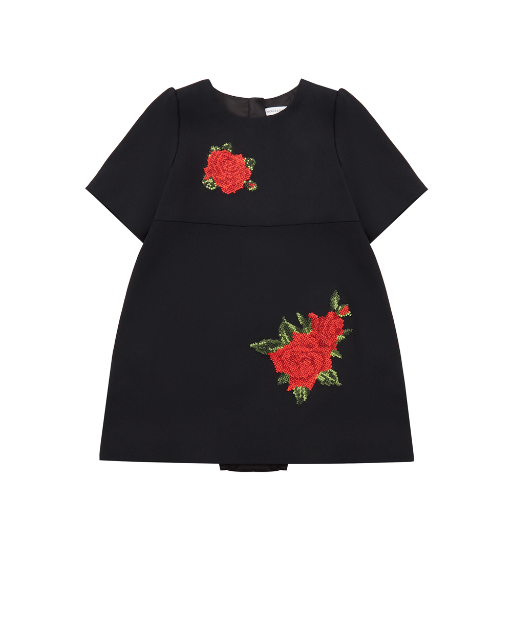Дитяча сукня Dolce&Gabbana Kids L22DR3-G7XVP, чорний колір • Купити в інтернет-магазині Kameron