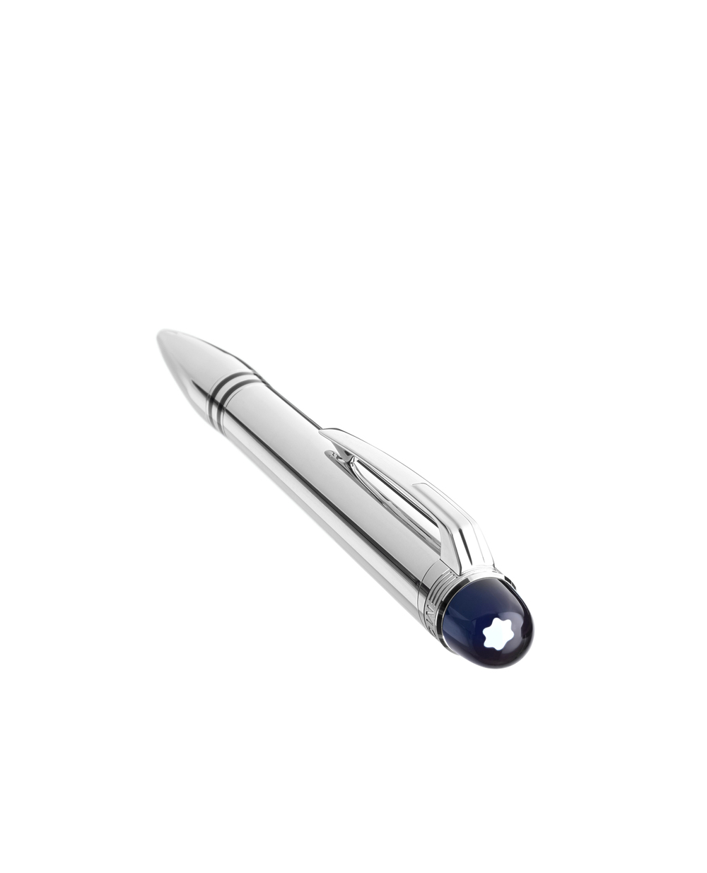 Кулькова ручка Montblanc StarWalker Metal Montblanc 118877, срібний колір • Купити в інтернет-магазині Kameron