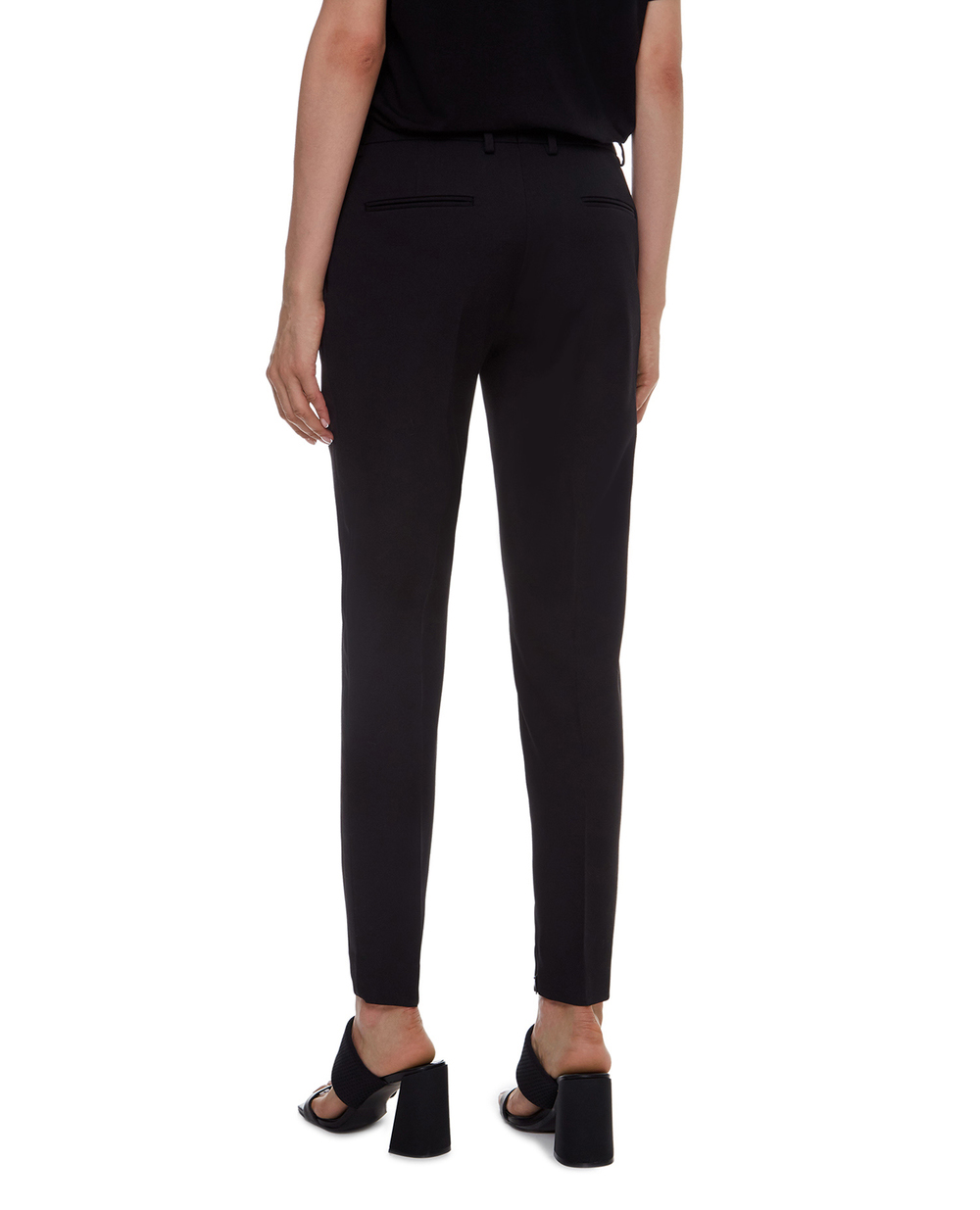 Шерстяные брюки Saint Laurent 532016-Y399W, черный цвет • Купить в интернет-магазине Kameron