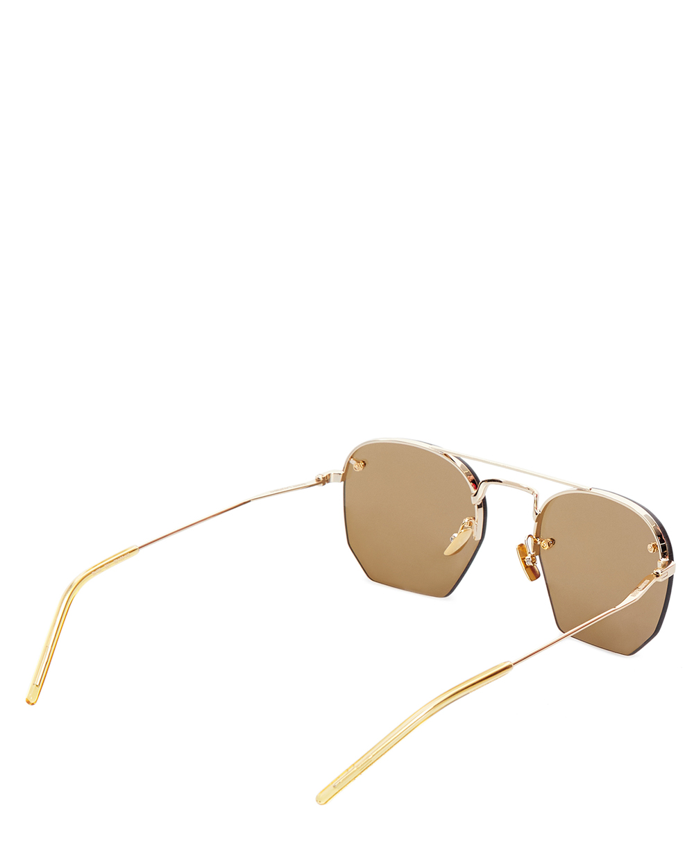 Солнцезащитные очки Saint Laurent 652334-Y9902, коричневый цвет • Купить в интернет-магазине Kameron