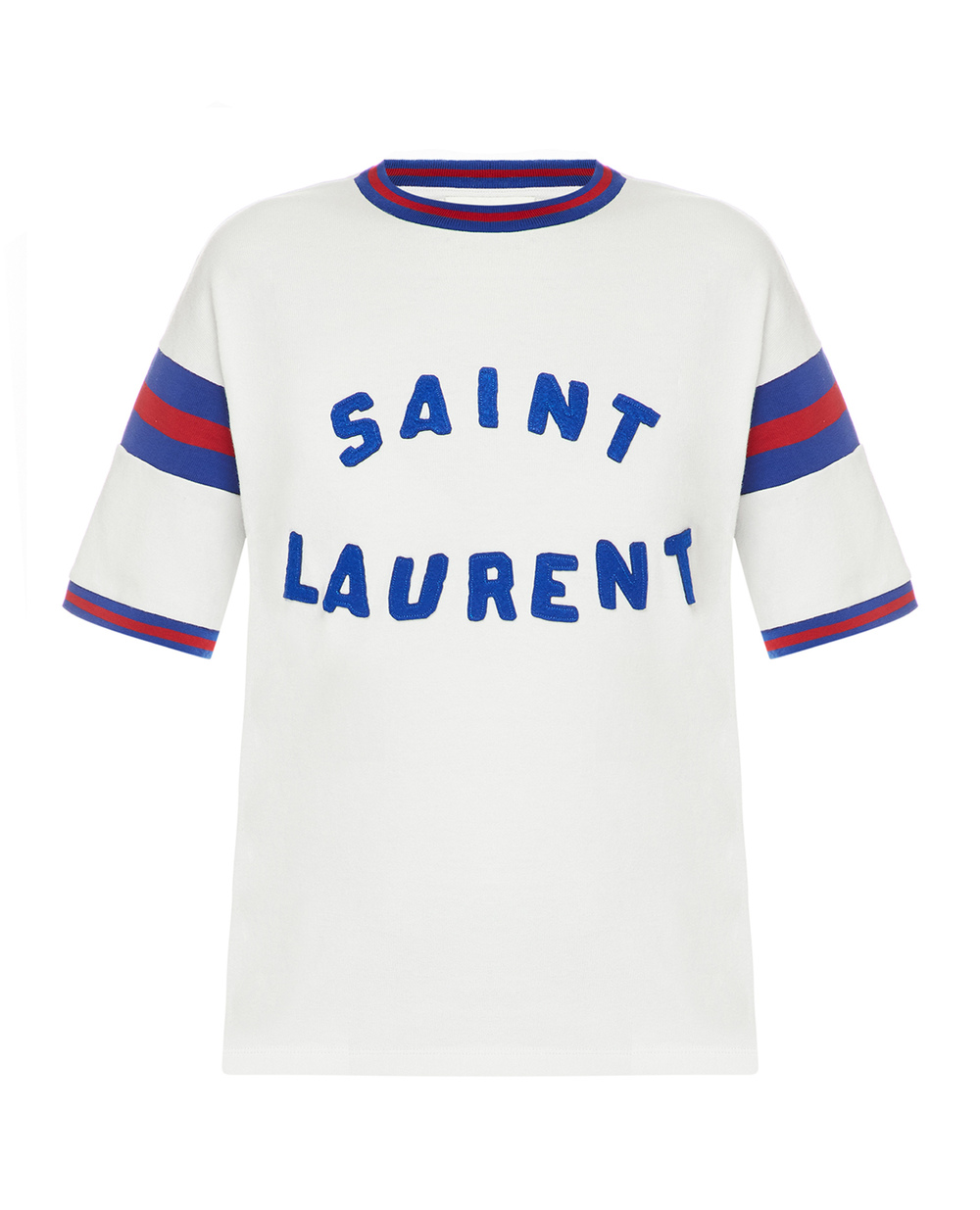 Футболка Saint Laurent 672869-Y36LO, білий колір • Купити в інтернет-магазині Kameron