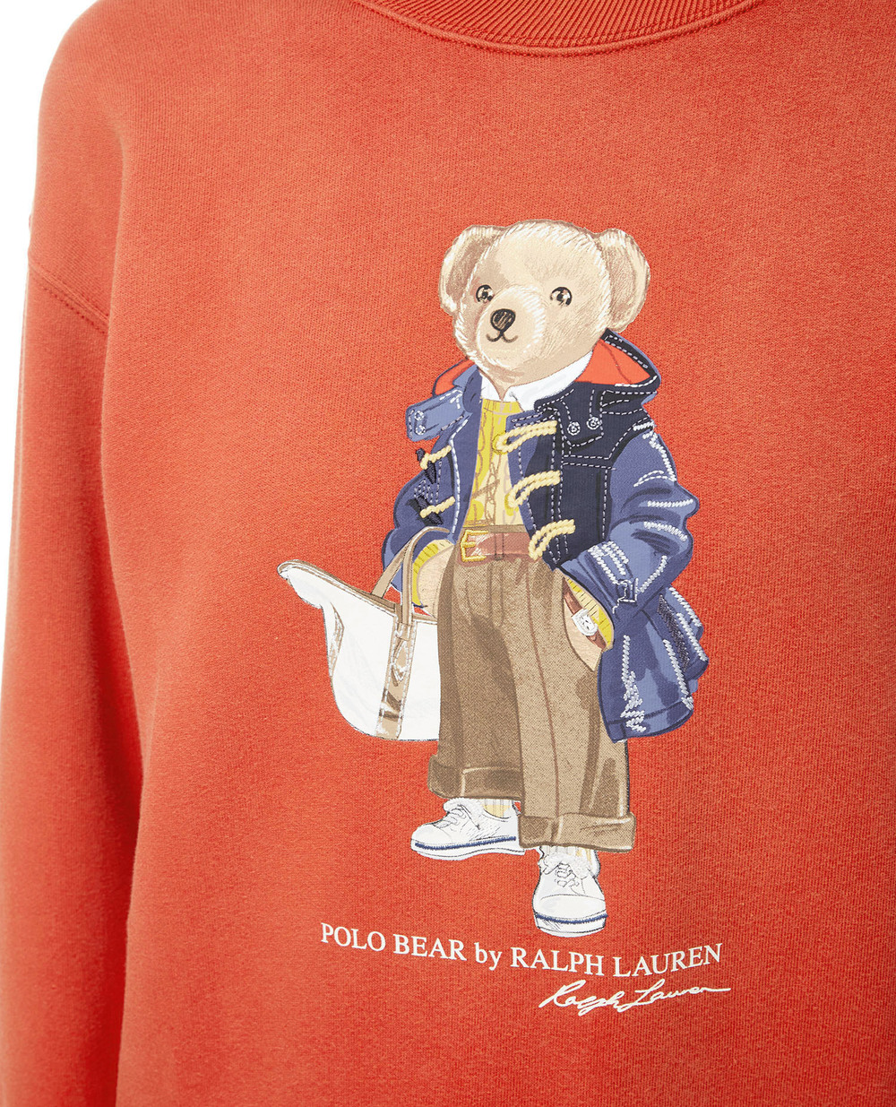 Свитшот Polo Bear Polo Ralph Lauren 211910127001, красный цвет • Купить в интернет-магазине Kameron