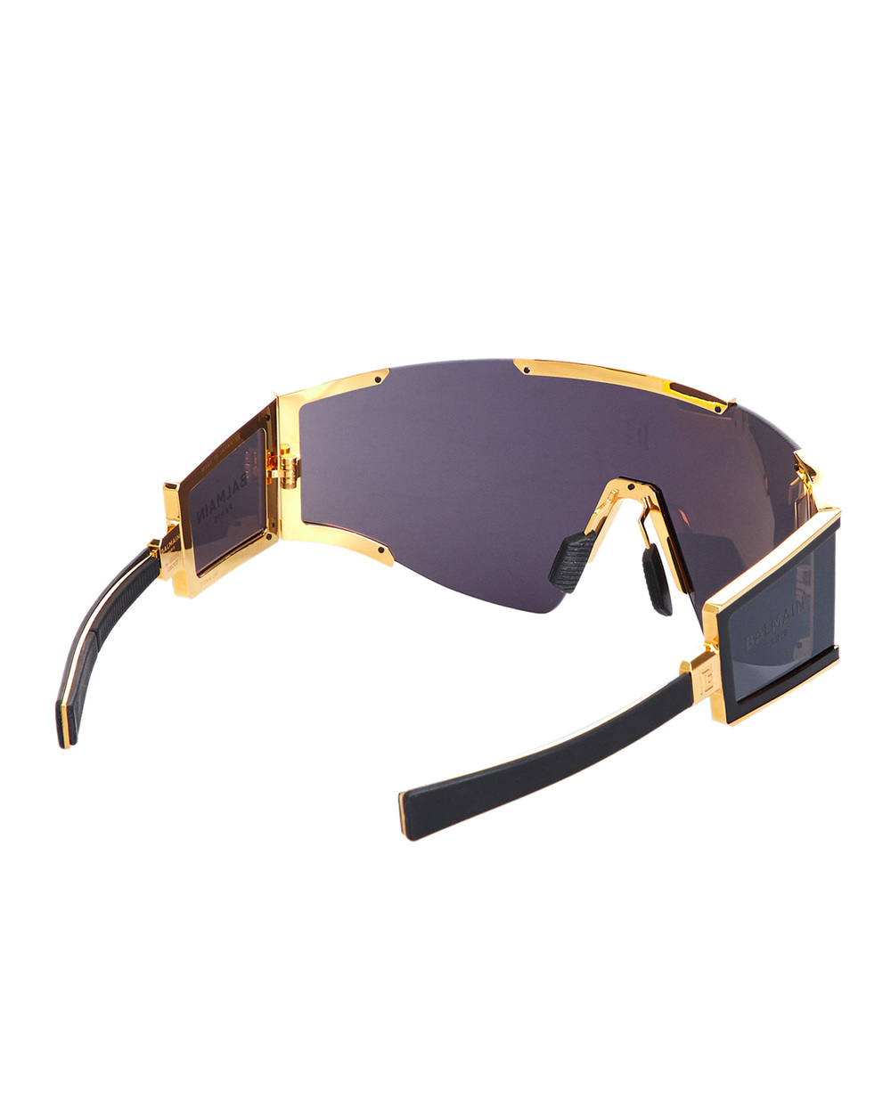 Солнцезащитные очки Fleche Balmain BPS-138A-141, золотой цвет • Купить в интернет-магазине Kameron