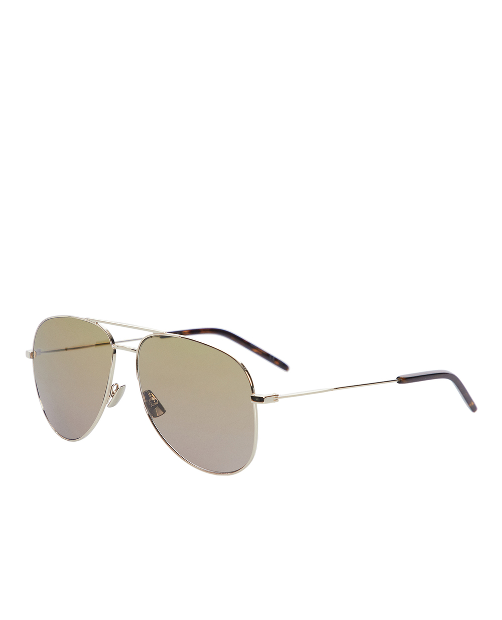Солнцезащитные очки Saint Laurent SL 11-052, золотой цвет • Купить в интернет-магазине Kameron