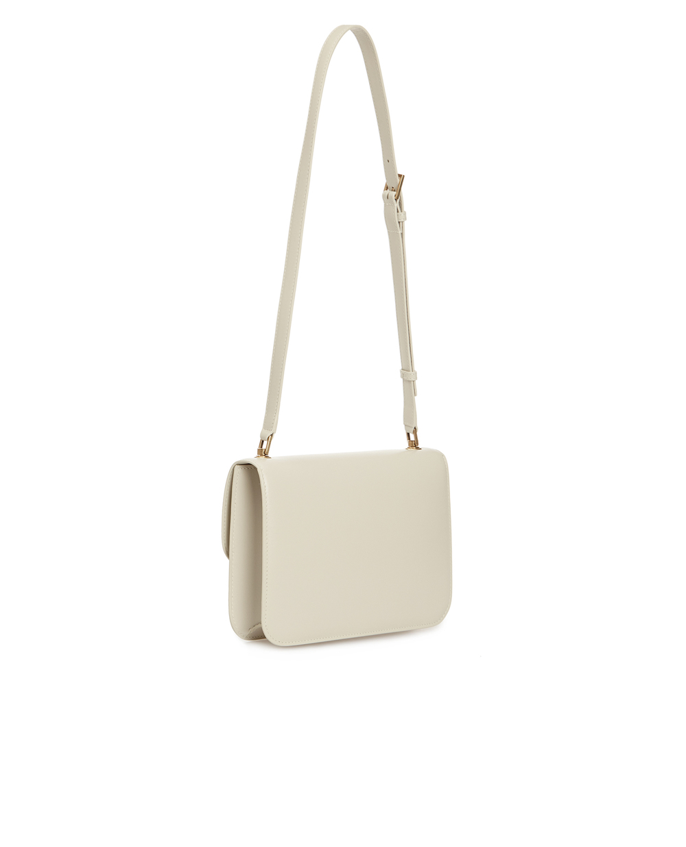 Шкіряна сумка Carré Saint Laurent 633214-1YF0W, білий колір • Купити в інтернет-магазині Kameron