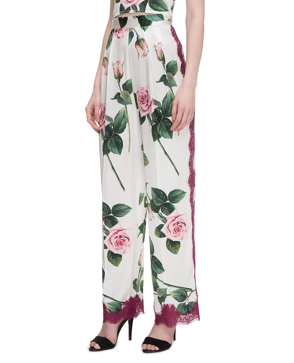 Пижамные брюки Dolce&Gabbana FTBMYT-FSAZE, белый цвет • Купить в интернет-магазине Kameron