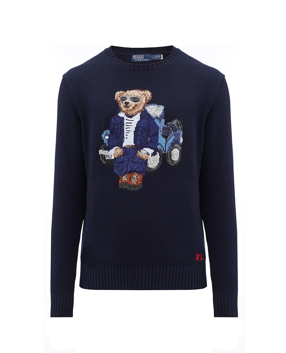 Свитер Polo Bear Polo Ralph Lauren 710934022001, темно-синий цвет • Купить в интернет-магазине Kameron