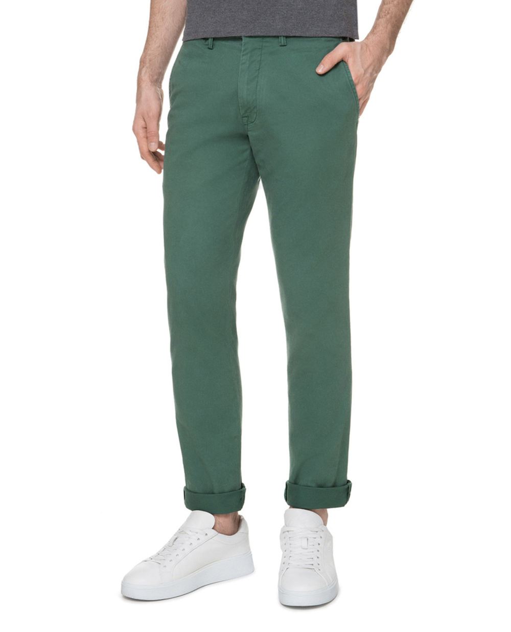 Чиносы Stretch Slim Fit Polo Ralph Lauren 710704176061, зеленый цвет • Купить в интернет-магазине Kameron