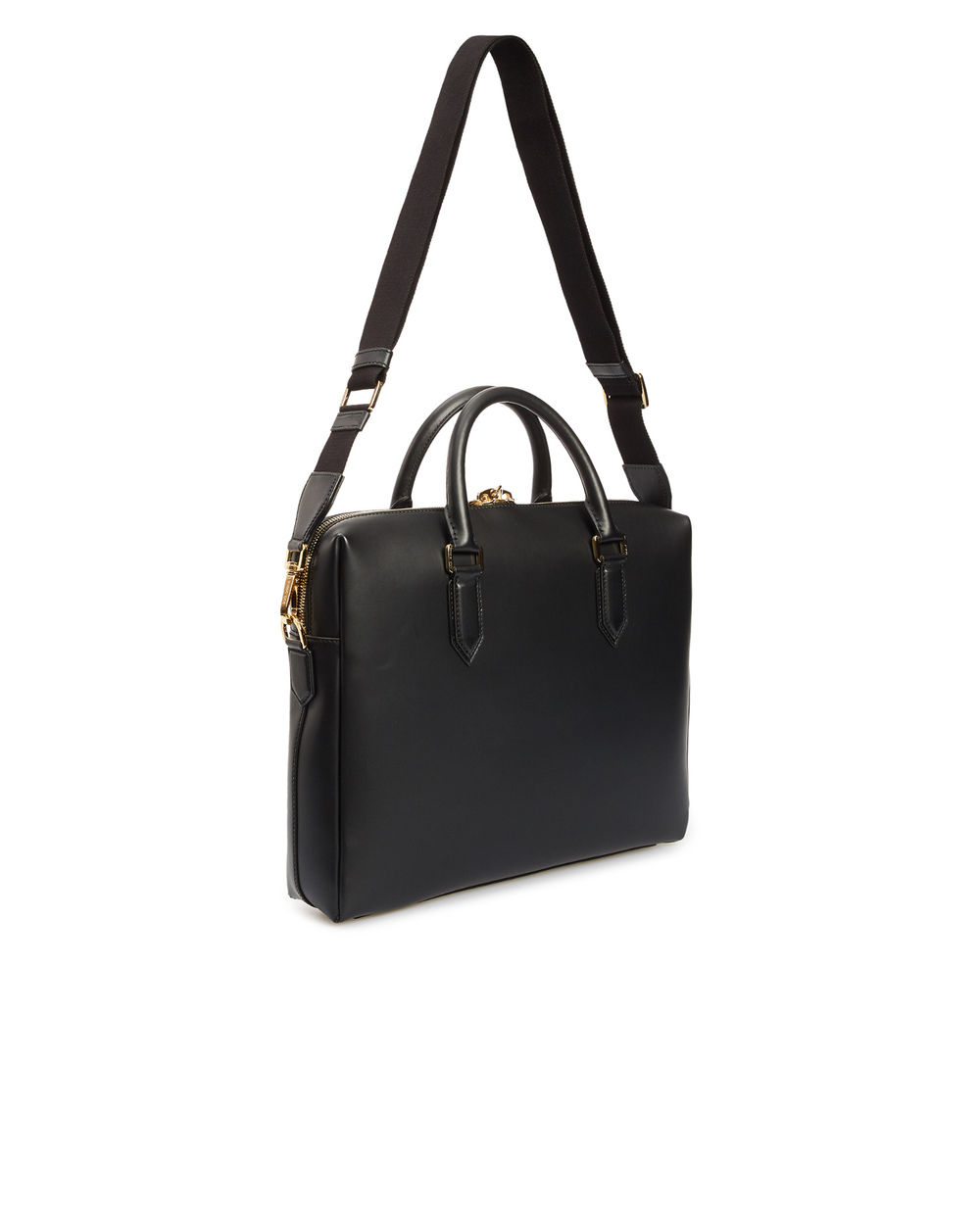 Кожаная сумка Dolce&Gabbana BM1590-AC954, черный цвет • Купить в интернет-магазине Kameron