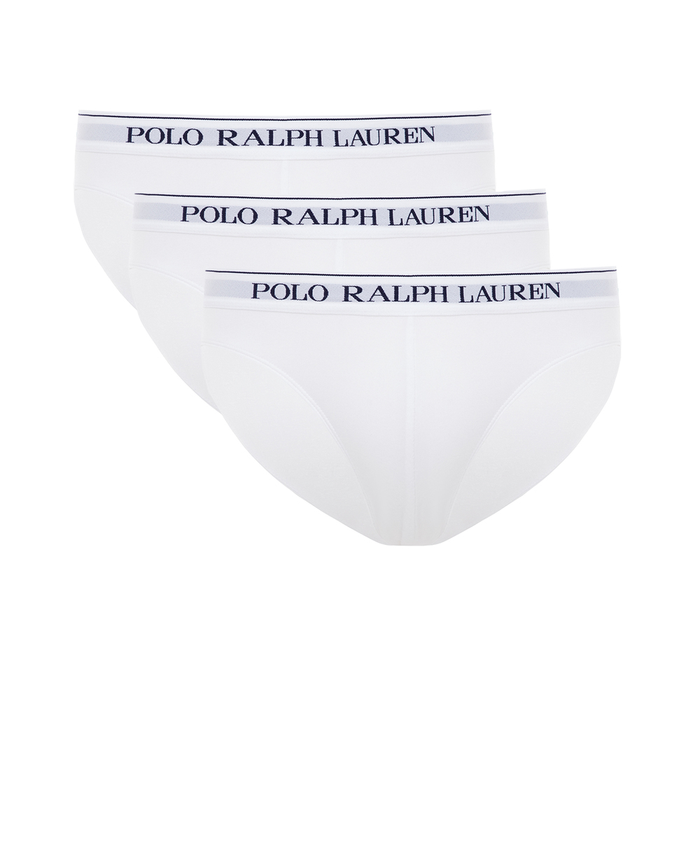 Брифи (3 шт.) Polo Ralph Lauren 714835884001, білий колір • Купити в інтернет-магазині Kameron