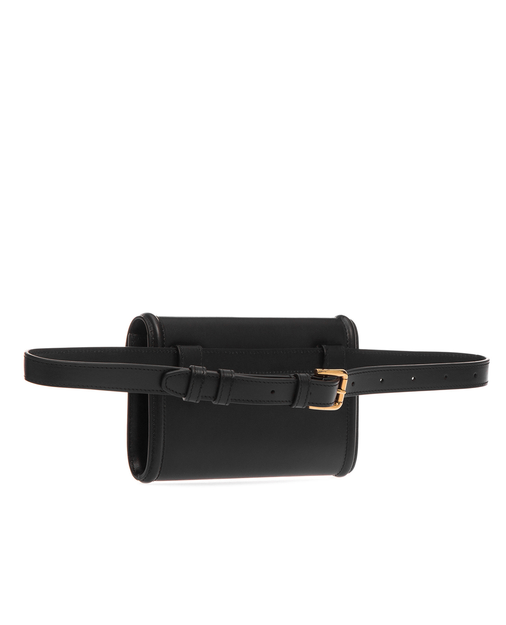 Кожаная поясная сумка Devotion Dolce&Gabbana BB6706-AV893, черный цвет • Купить в интернет-магазине Kameron