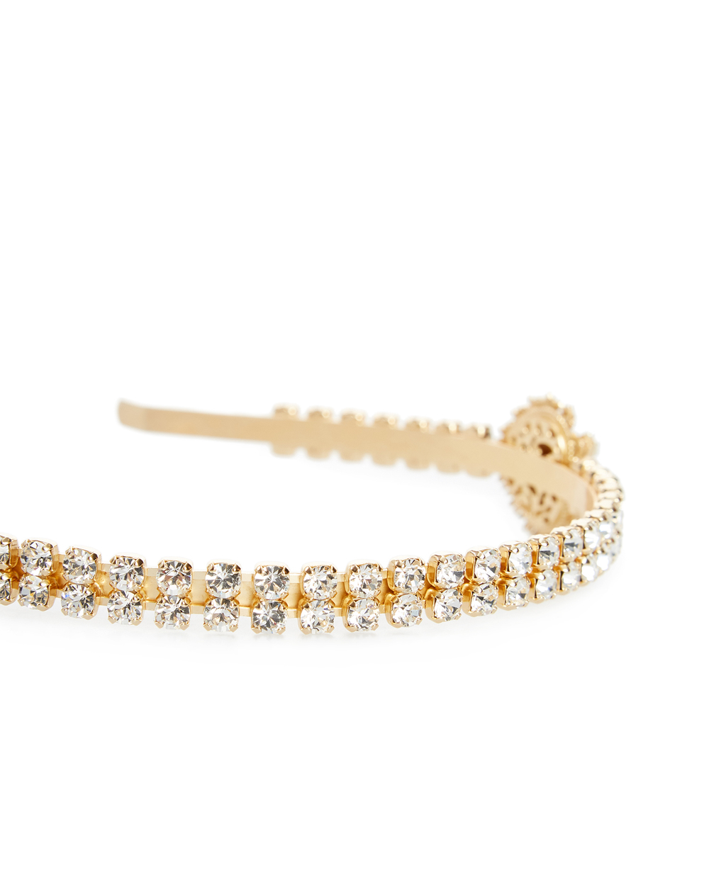 Обруч Dolce&Gabbana WHN6N2-W1111, золотой цвет • Купить в интернет-магазине Kameron