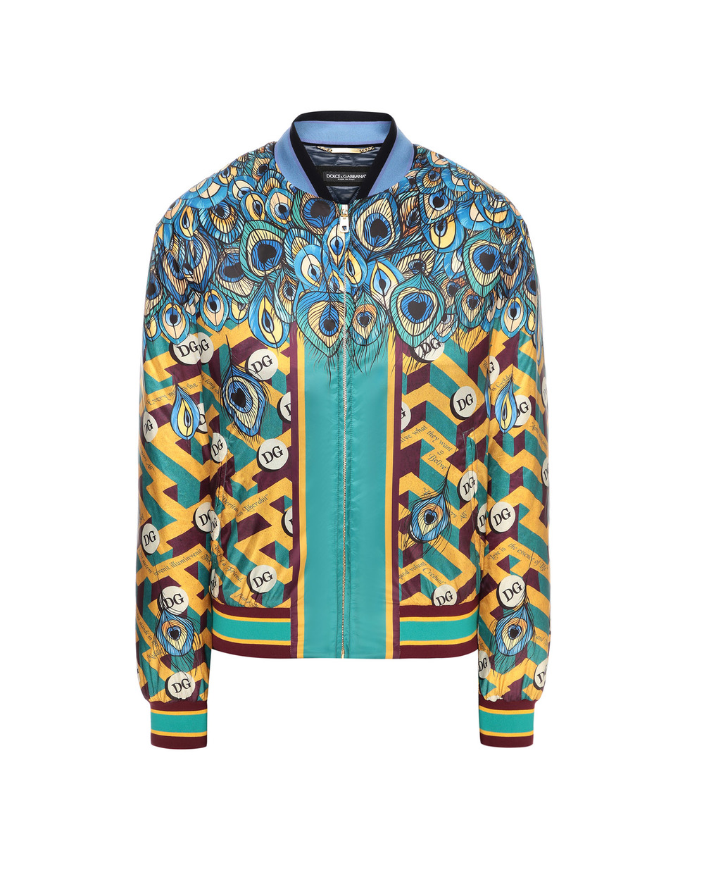 Бомбер Dolce&Gabbana G9TD5T-FHMDG, разноцветный цвет • Купить в интернет-магазине Kameron