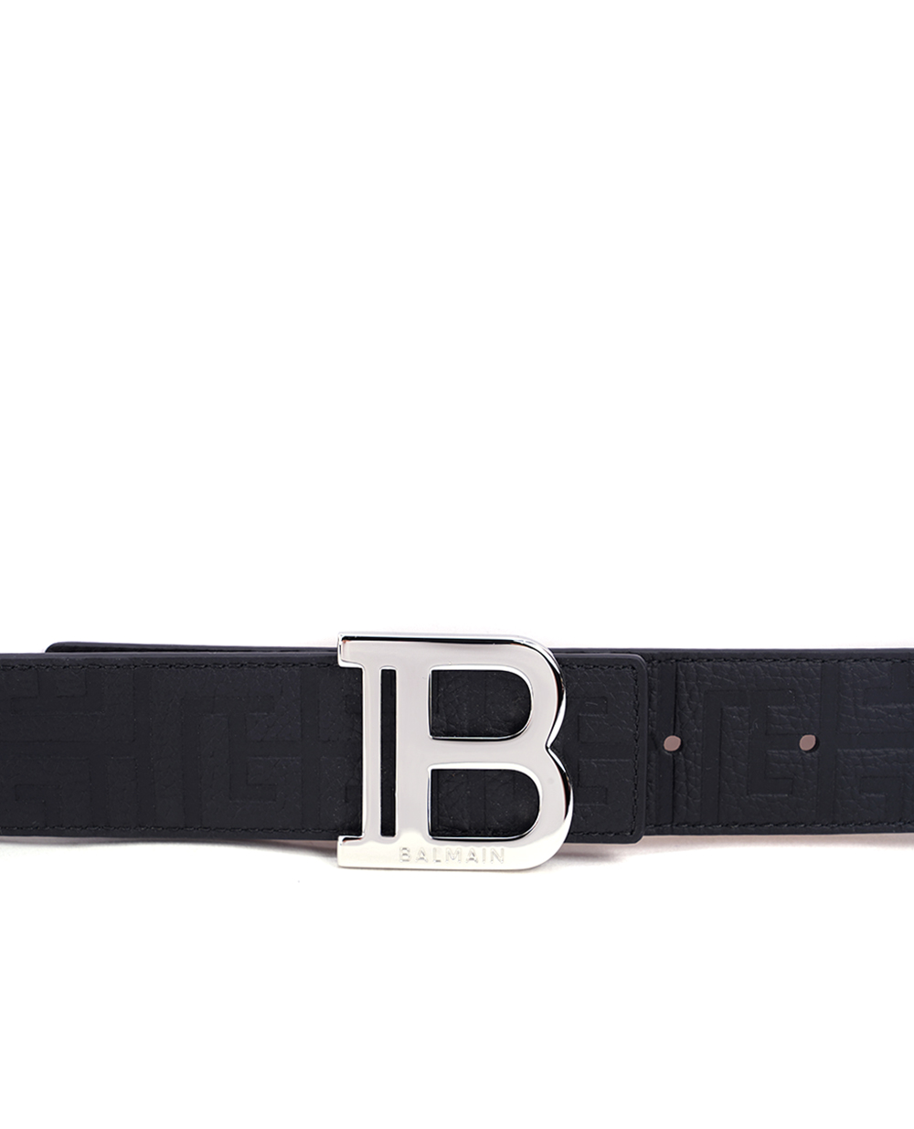 Ремінь Balmain BM1WJ000LPSE, чорний колір • Купити в інтернет-магазині Kameron