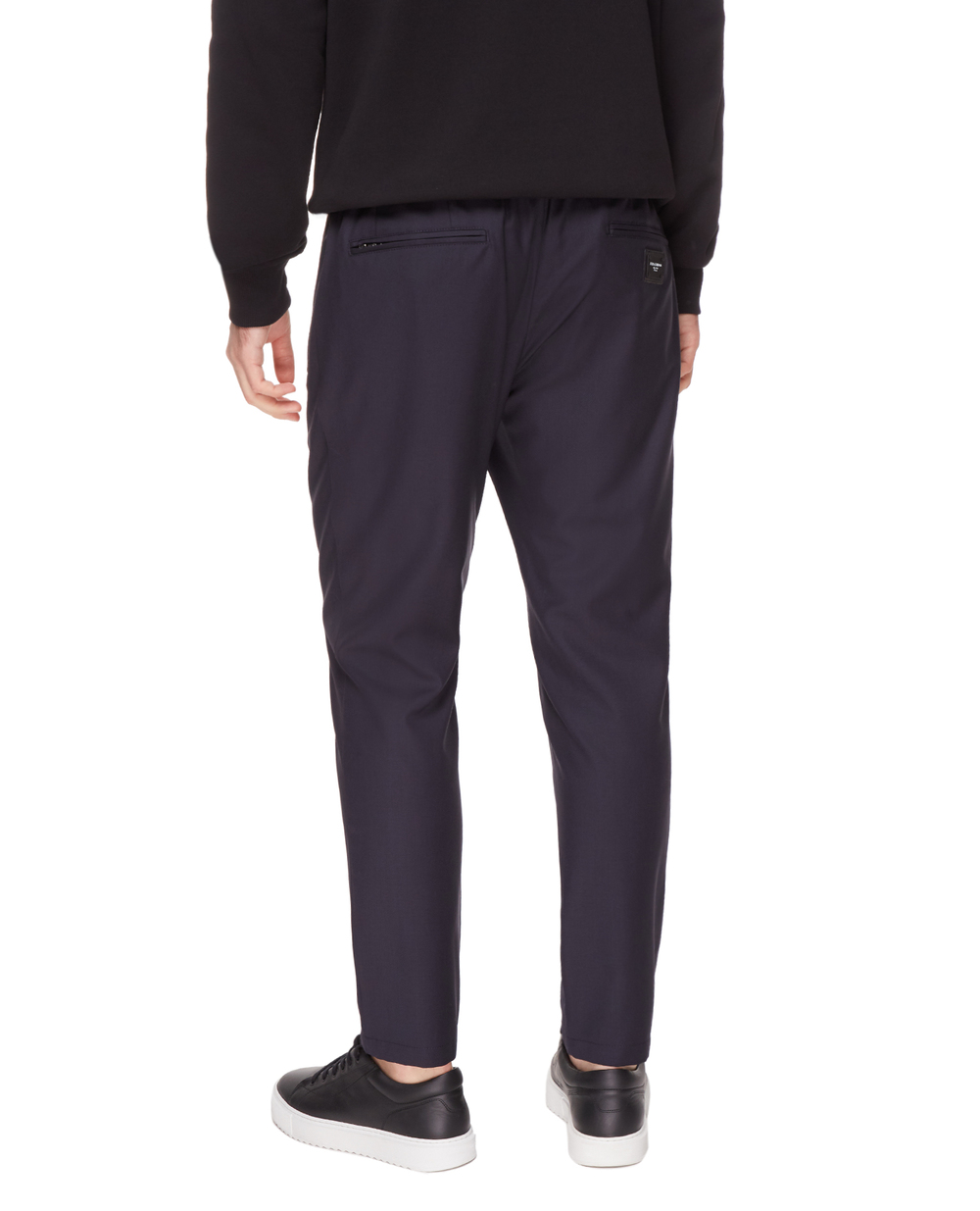 Вовняні штани Dolce&Gabbana GYACET-FU2Z9, чорний колір • Купити в інтернет-магазині Kameron