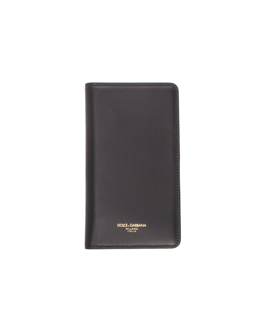 Шкіряний чохол-книжка для iPhone X/XS Dolce&Gabbana BP2528-AZ607, чорний колір • Купити в інтернет-магазині Kameron