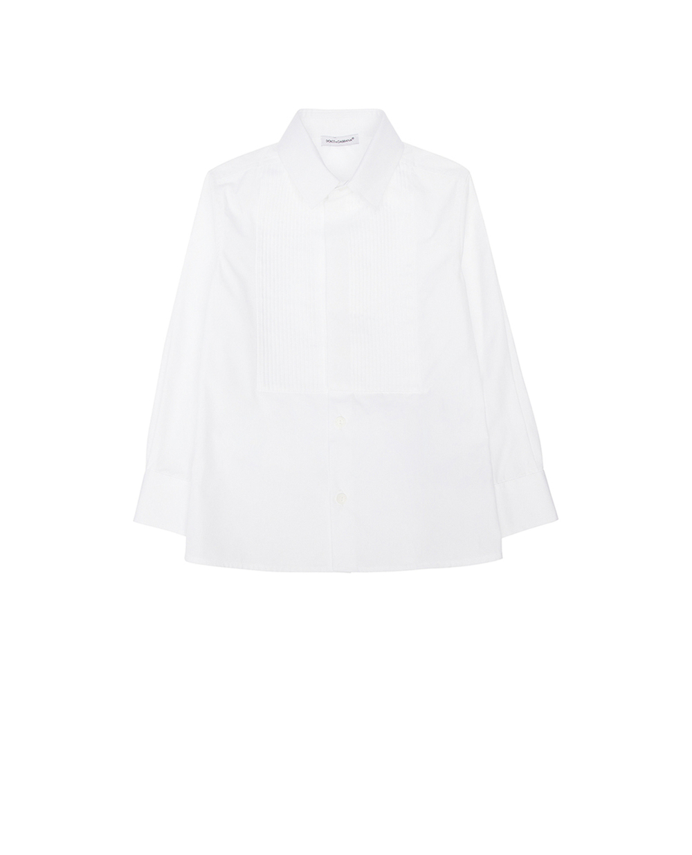 Рубашка Dolce&Gabbana Kids L42S56-FU5GK-S, белый цвет • Купить в интернет-магазине Kameron