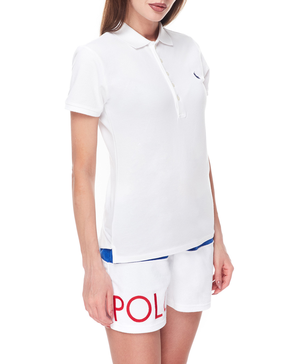 Поло Polo Ralph Lauren 211870245001, белый цвет • Купить в интернет-магазине Kameron