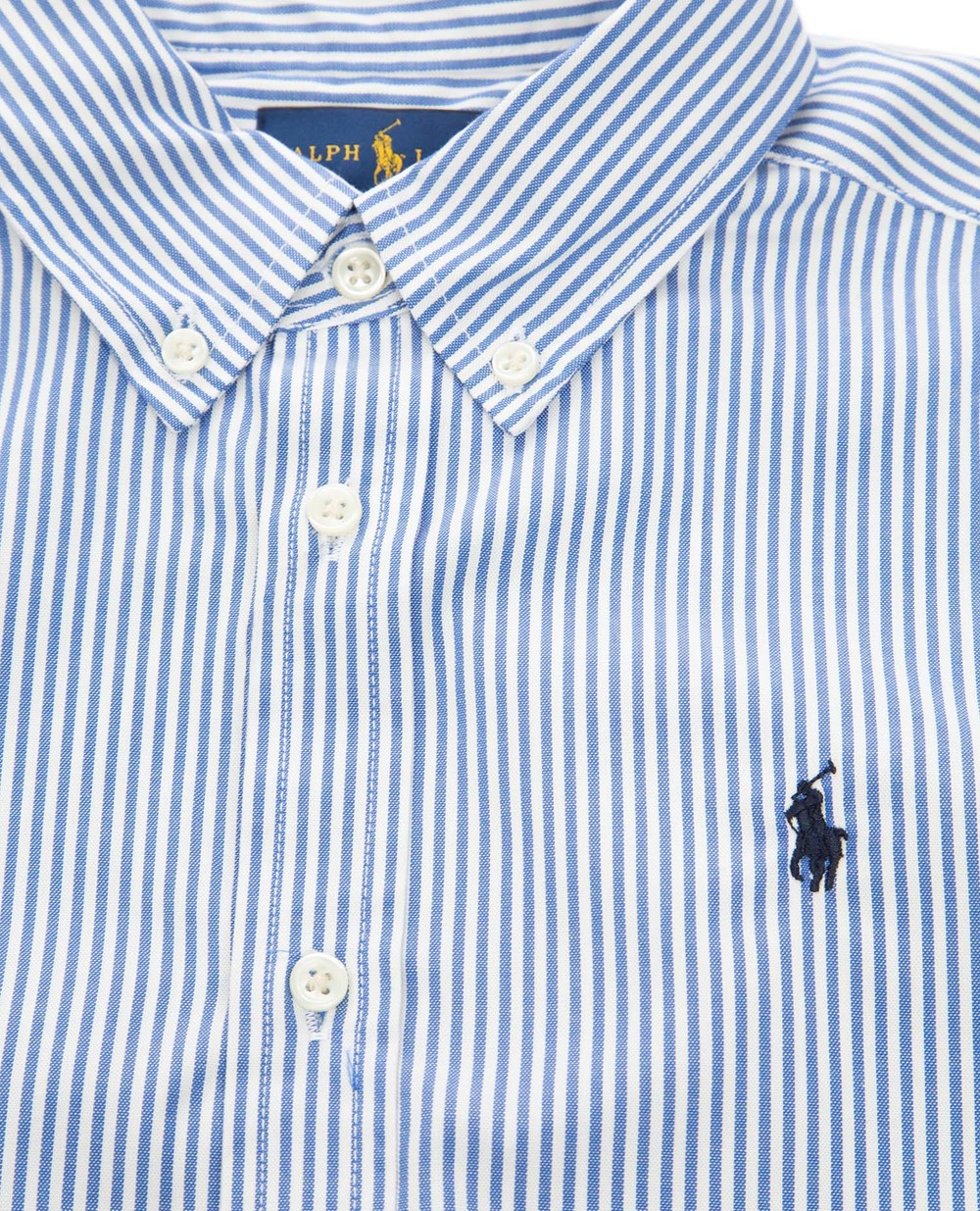 Детская рубашка Polo Ralph Lauren Kids 322600259001, голубой цвет • Купить в интернет-магазине Kameron