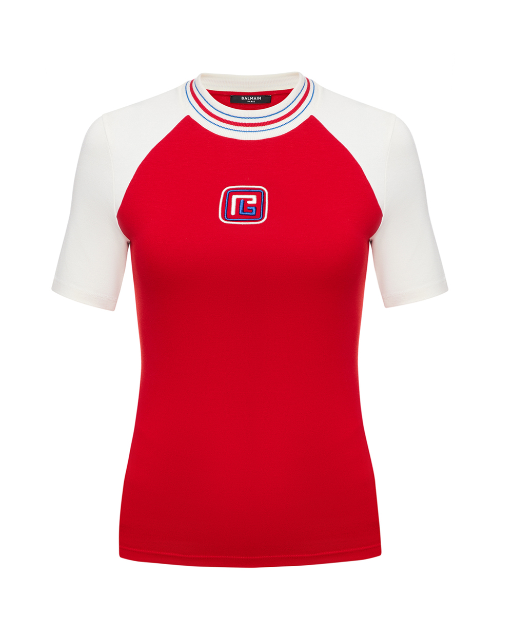 Футболка Balmain BF1EF055BC43, красный колір • Купити в інтернет-магазині Kameron