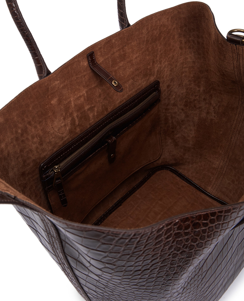Шкіряна сумка Polo Ralph Lauren 428751506002, коричневий колір • Купити в інтернет-магазині Kameron