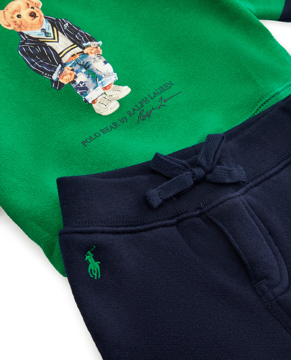 Дитячий костюм Polo Bear (світшот, штани) Polo Ralph Lauren Kids 320865747001, різнокольоровий колір • Купити в інтернет-магазині Kameron
