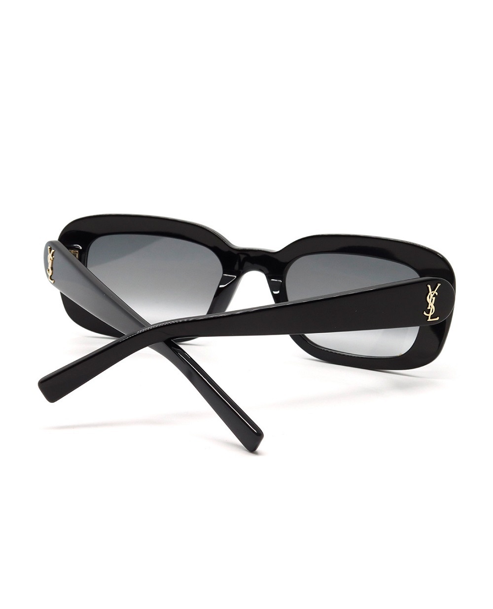 Сонцезахисні окуляри Saint Laurent SL M130-002, чорний колір • Купити в інтернет-магазині Kameron