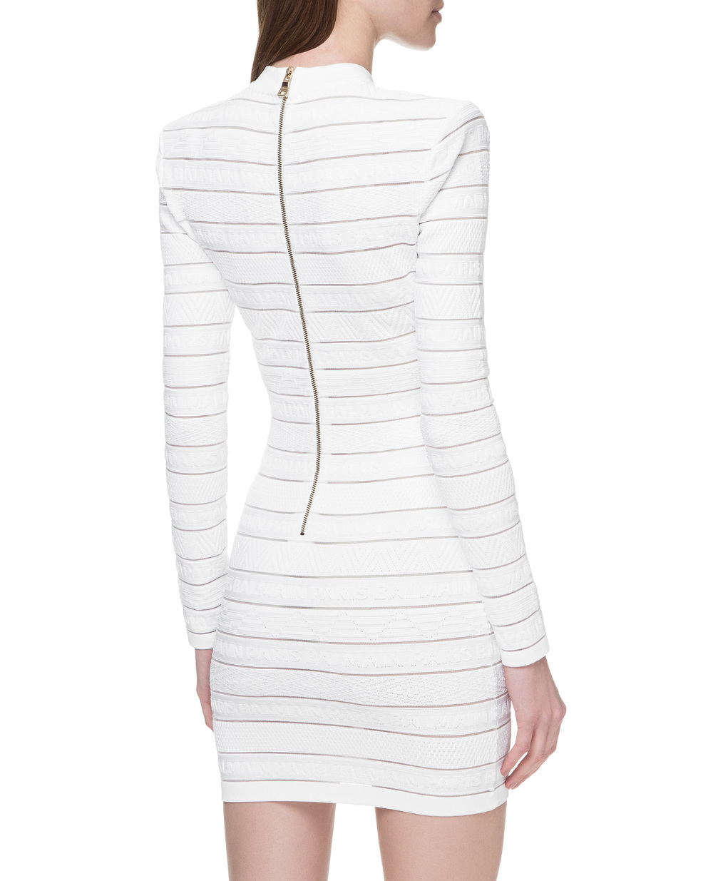 Сукня Balmain TF16202K031, білий колір • Купити в інтернет-магазині Kameron