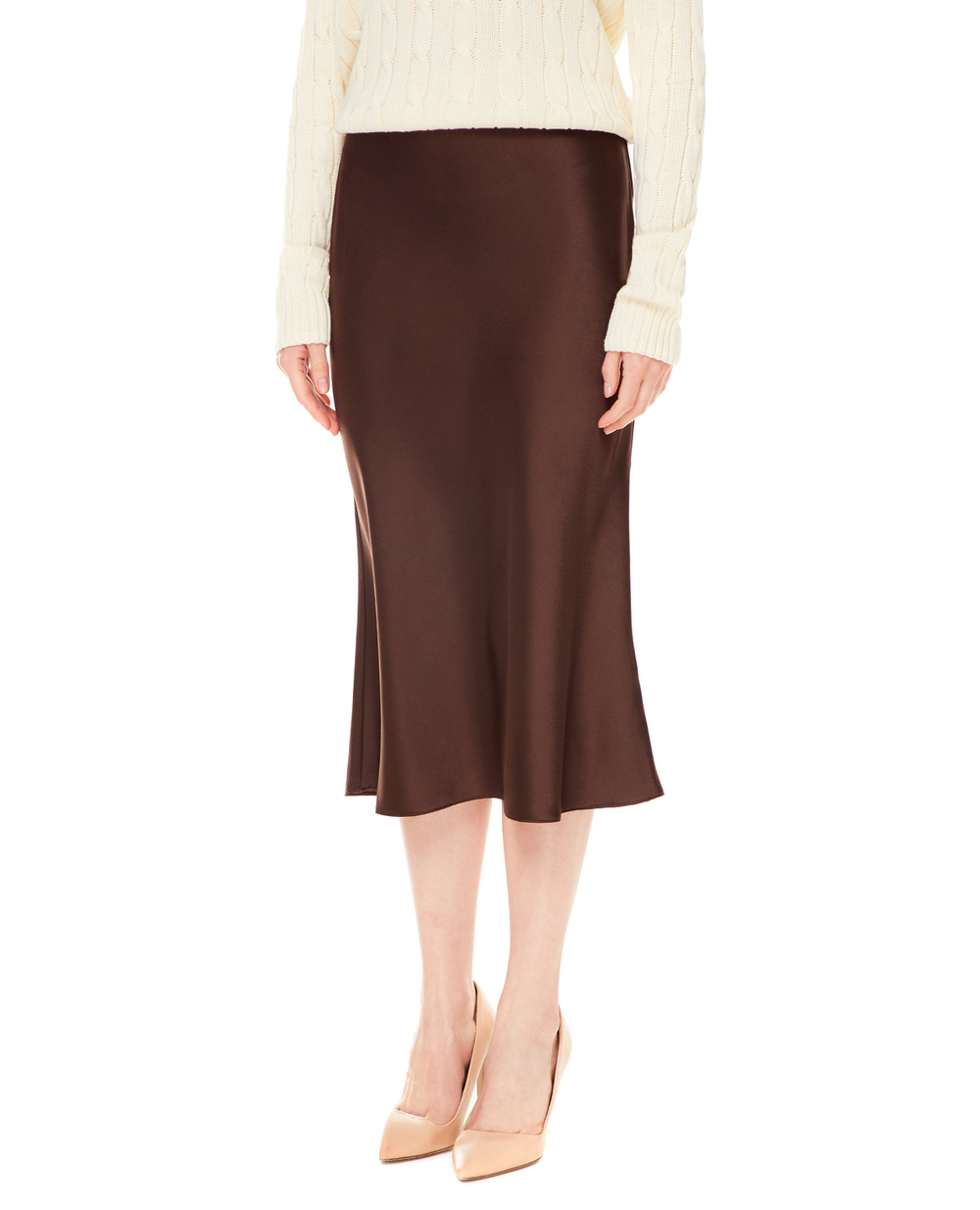 Спідниця Polo Ralph Lauren 211815376002, коричневий колір • Купити в інтернет-магазині Kameron