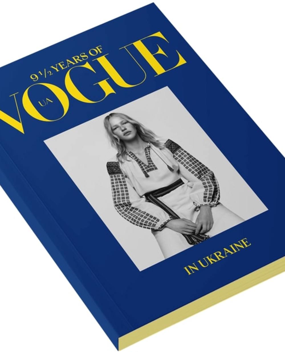 9 ½ років Vogue в Україні Vogue VOGUE-BOOK, синій колір • Купити в інтернет-магазині Kameron
