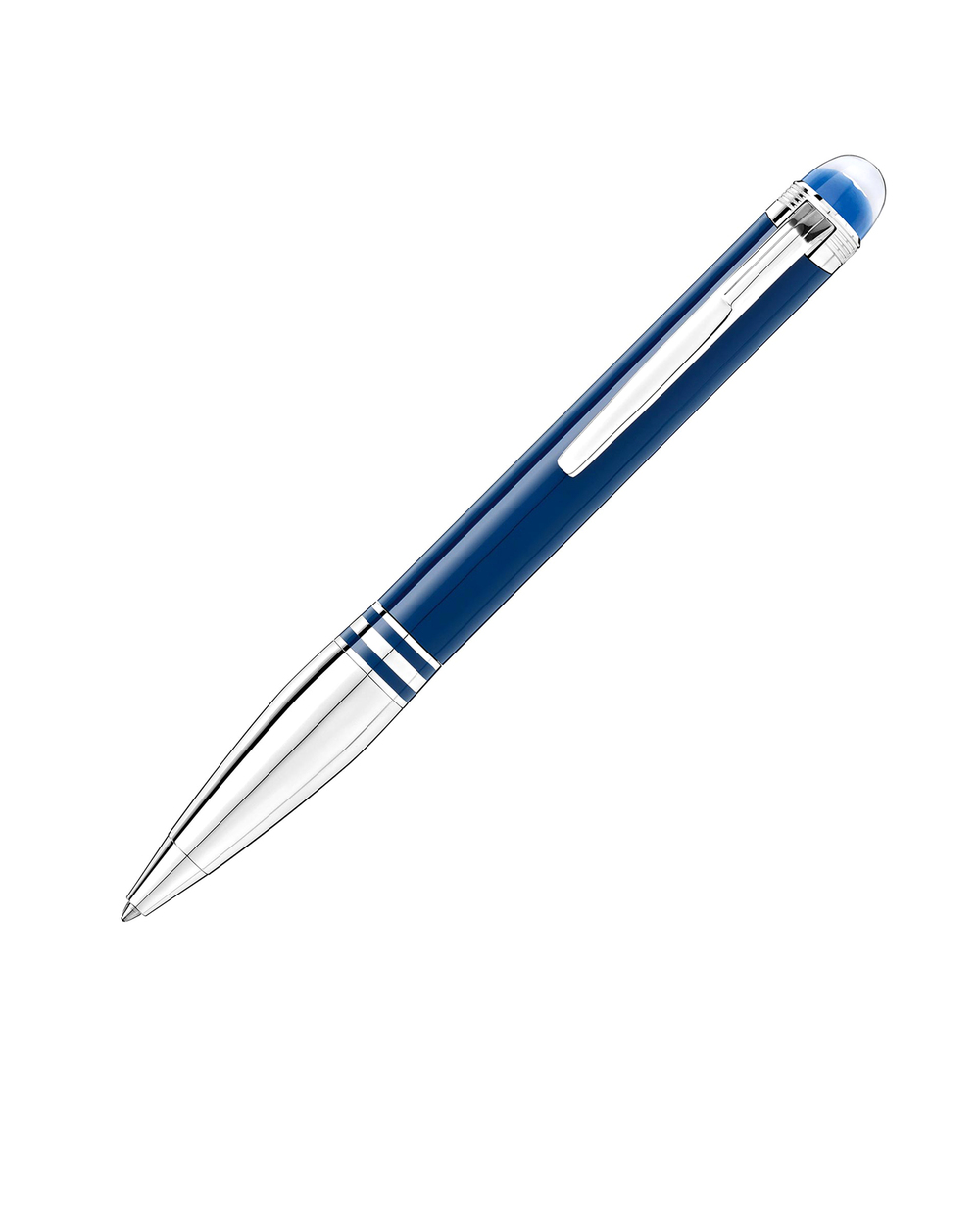 Шариковая ручка Montblanc StarWalker Blue Planet Doué Montblanc 125282, синий твидовый цвет • Купить в интернет-магазине Kameron