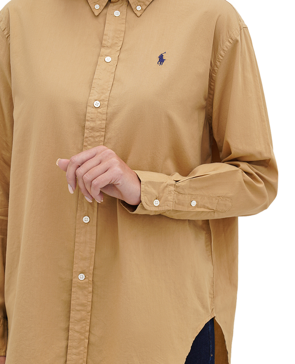 Сорочка Polo Ralph Lauren 211916277003, бежевий колір • Купити в інтернет-магазині Kameron