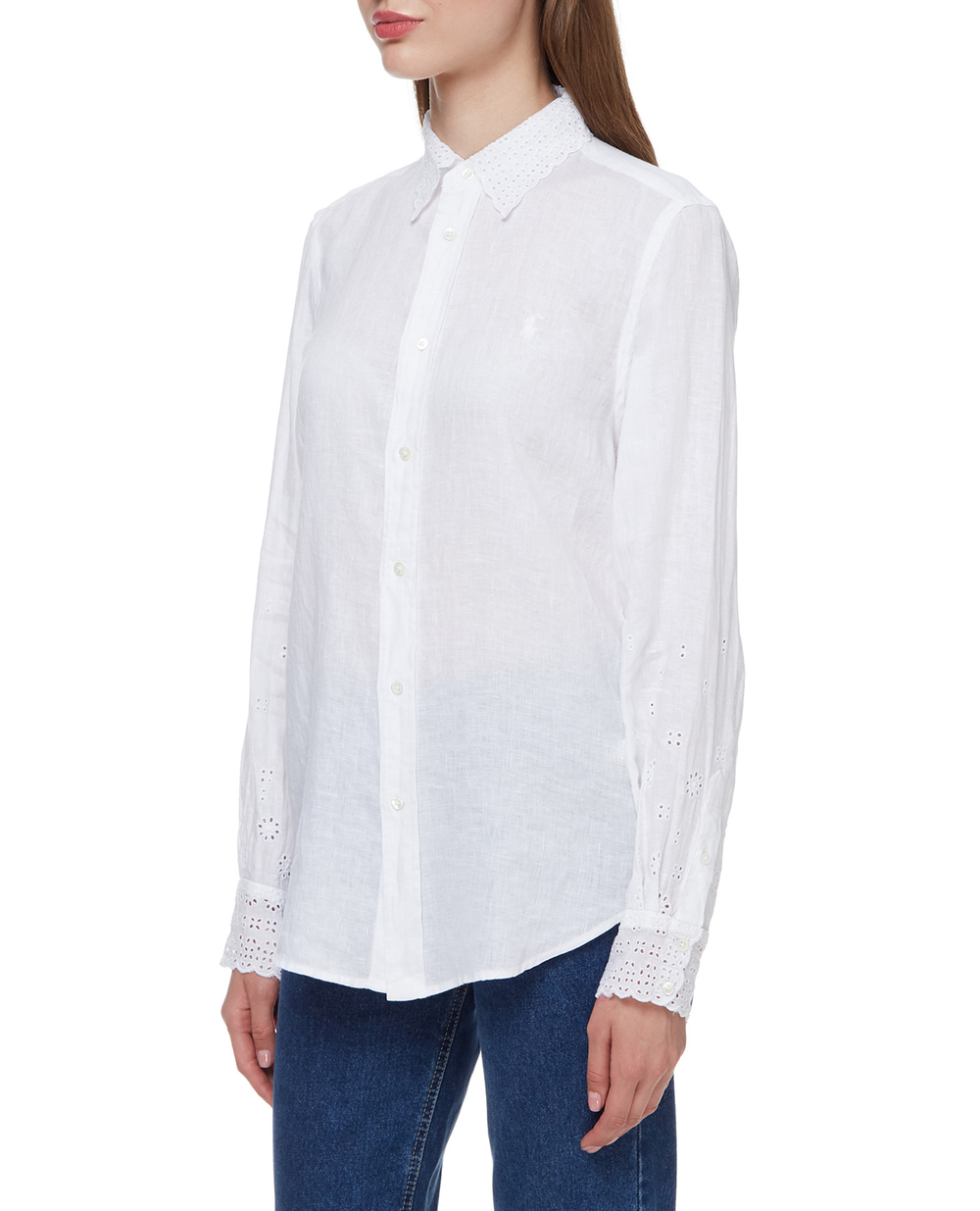 Рубашка Polo Ralph Lauren 211792553001, белый цвет • Купить в интернет-магазине Kameron