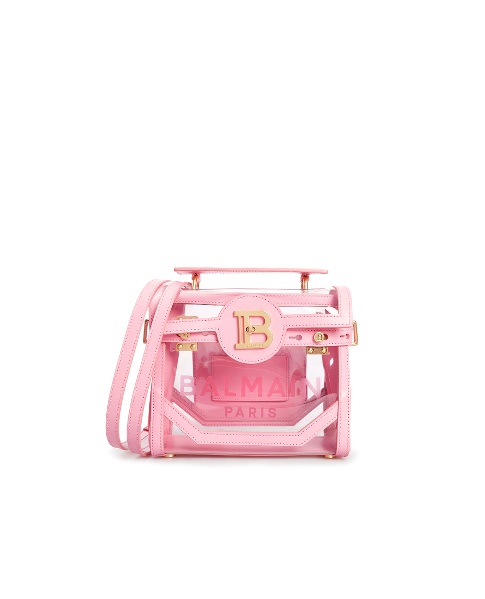 Сумка B-Buzz 23 Balmain VN1S555KPVT, розовый цвет • Купить в интернет-магазине Kameron
